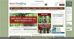 Desktop Screenshot of best4hedging.co.uk